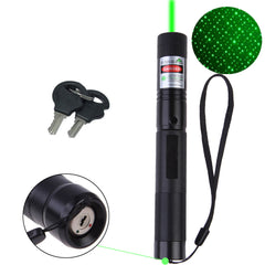 Powerful Green Laser Pointer With Star Cap Flashlight