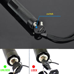 Powerful Green Laser Pointer With Star Cap Flashlight