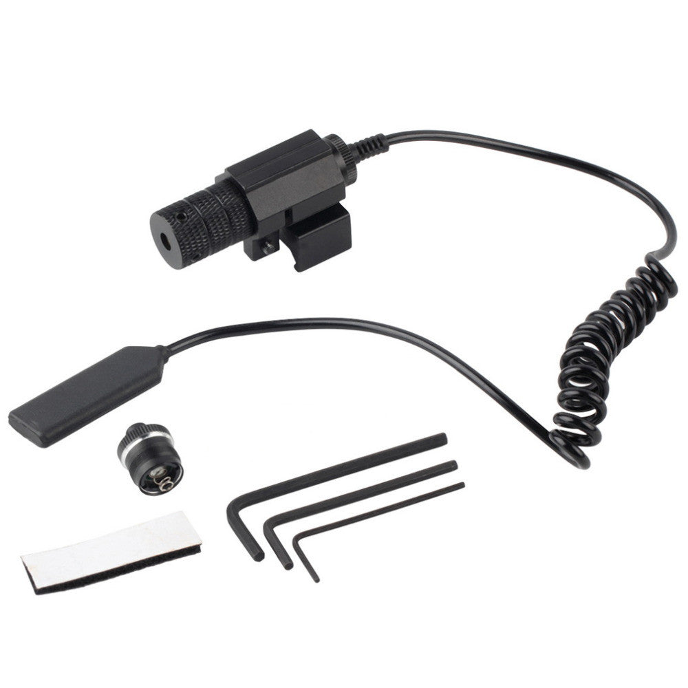 Tactical Mini Laser Sight With Tail Switch Scope