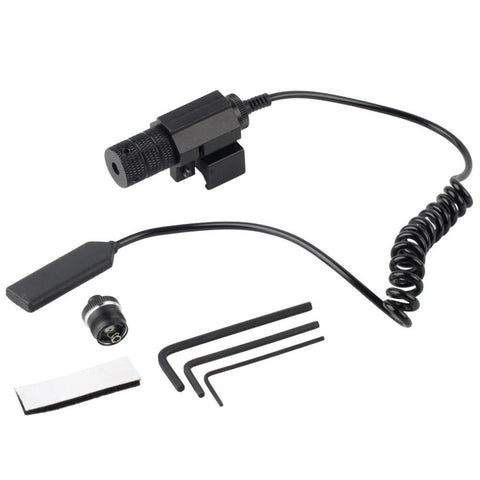Tactical Mini Laser Sight With Tail Switch Scope