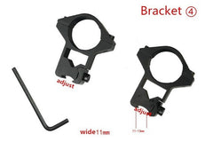 Air Rifle Optics Sniper Scope with Rail mounts