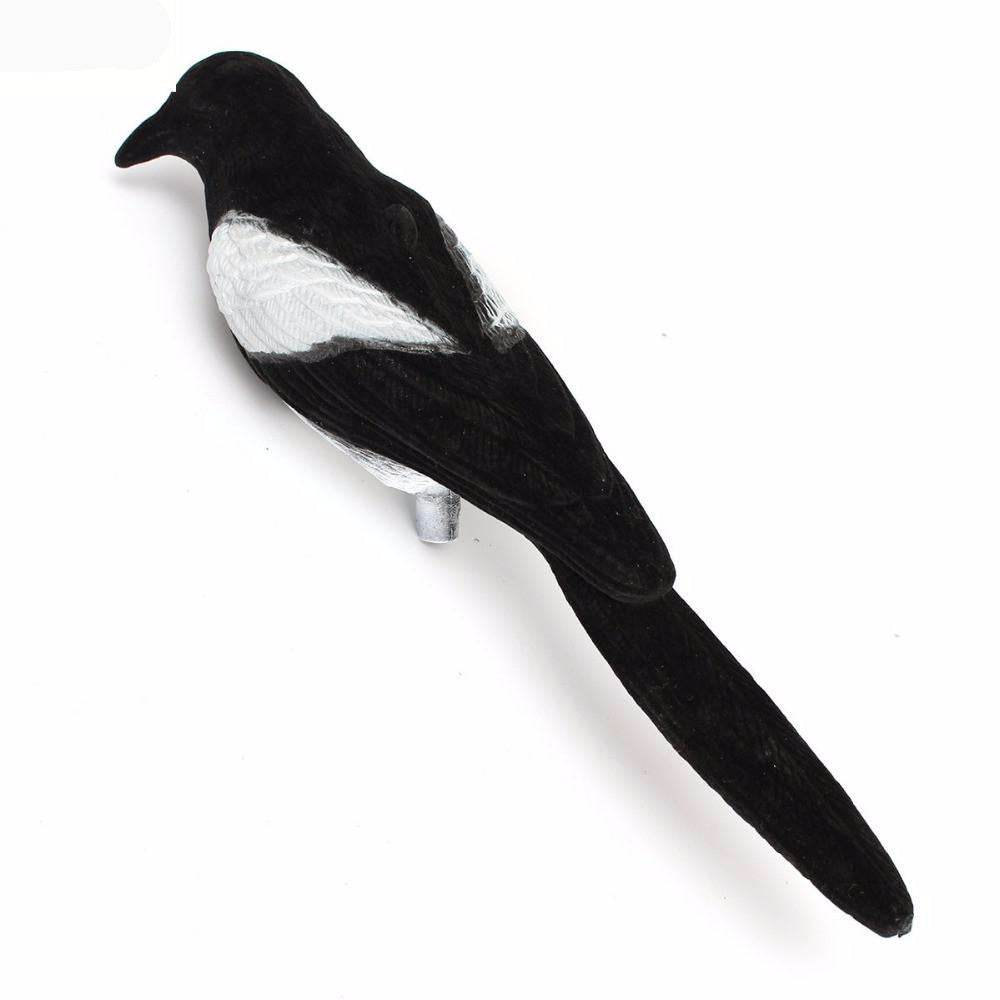 Hunting Bait Flocked Magpie Decoy