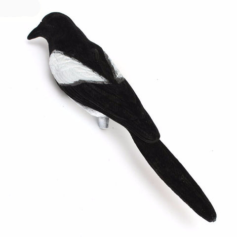 Hunting Bait Flocked Magpie Decoy