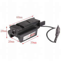 Tactical Compact Pistol Red Laser Sight