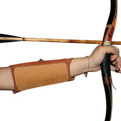 Leather Suede Arm Guard Protector